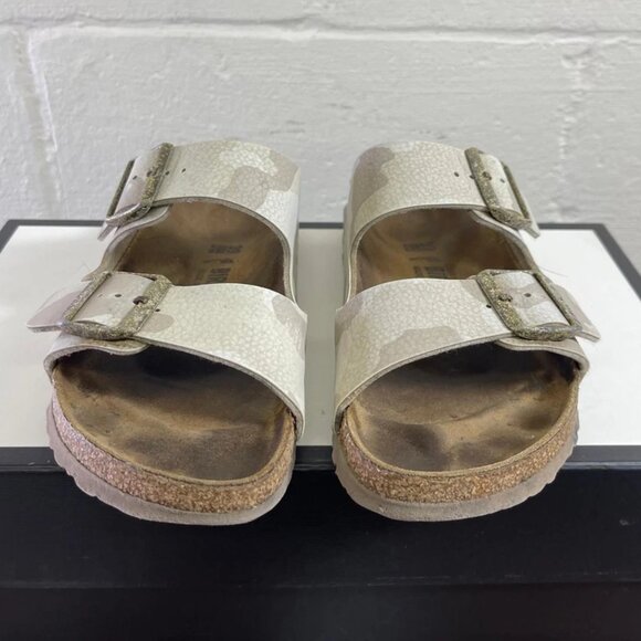 Birkenstock Shoes - Birkenstock Arizona Camouflage Sandals Slip On Slide Women's Size 39 EU/8 US